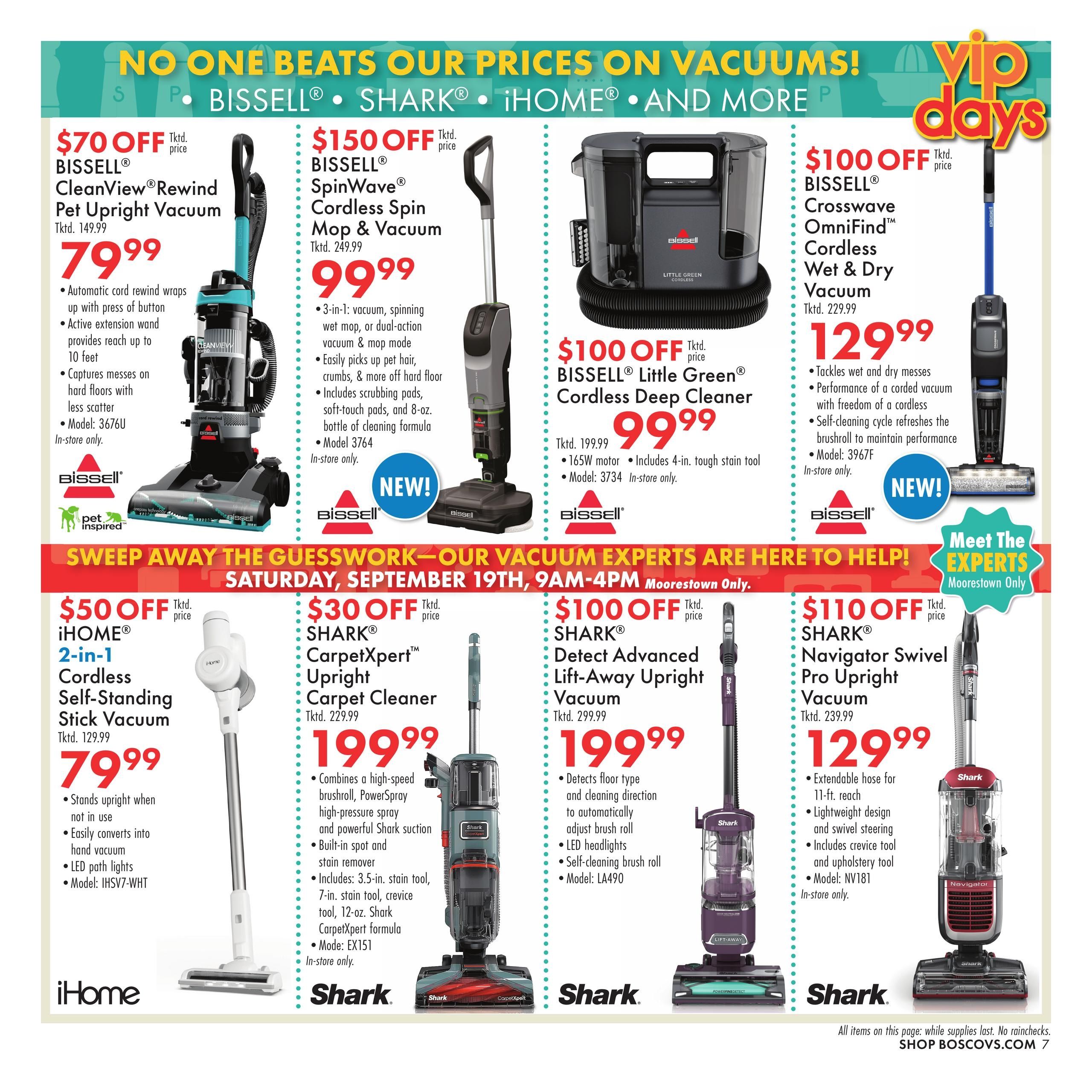 Boscov's (Bridgeport Area, CT) Boscov’s Weekly Weekly Ad September 17 - 19, 2026