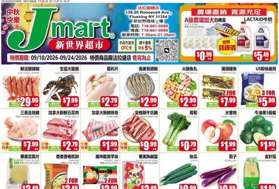 Jmart (Flushing, NY) Weekly Ad September 18 - 24, 2026