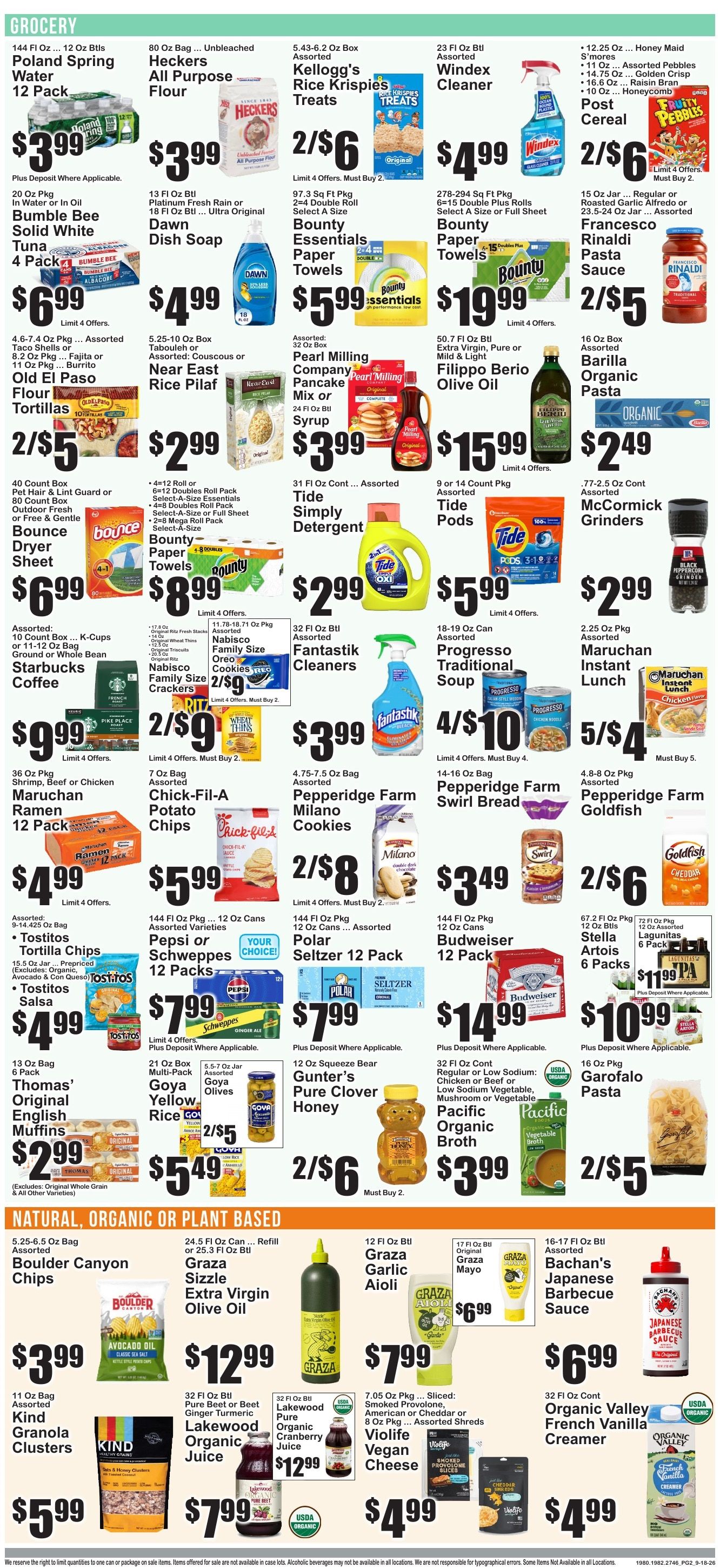 The Food Emporium Weekly Ad September 18 - 24, 2026