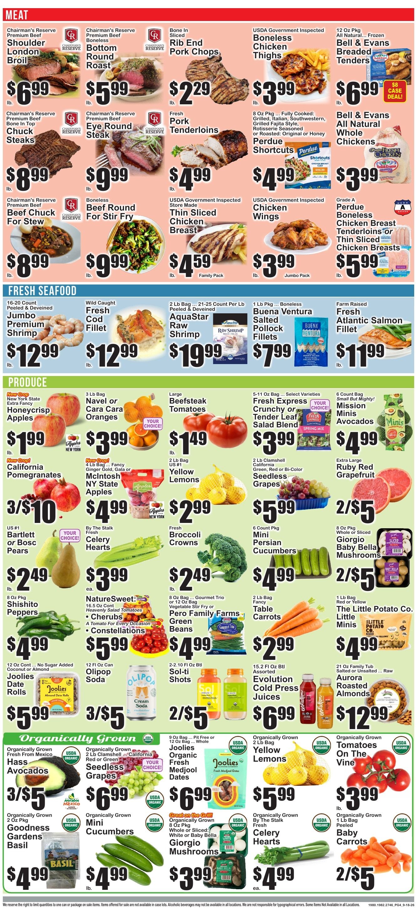 The Food Emporium Weekly Ad September 18 - 24, 2026