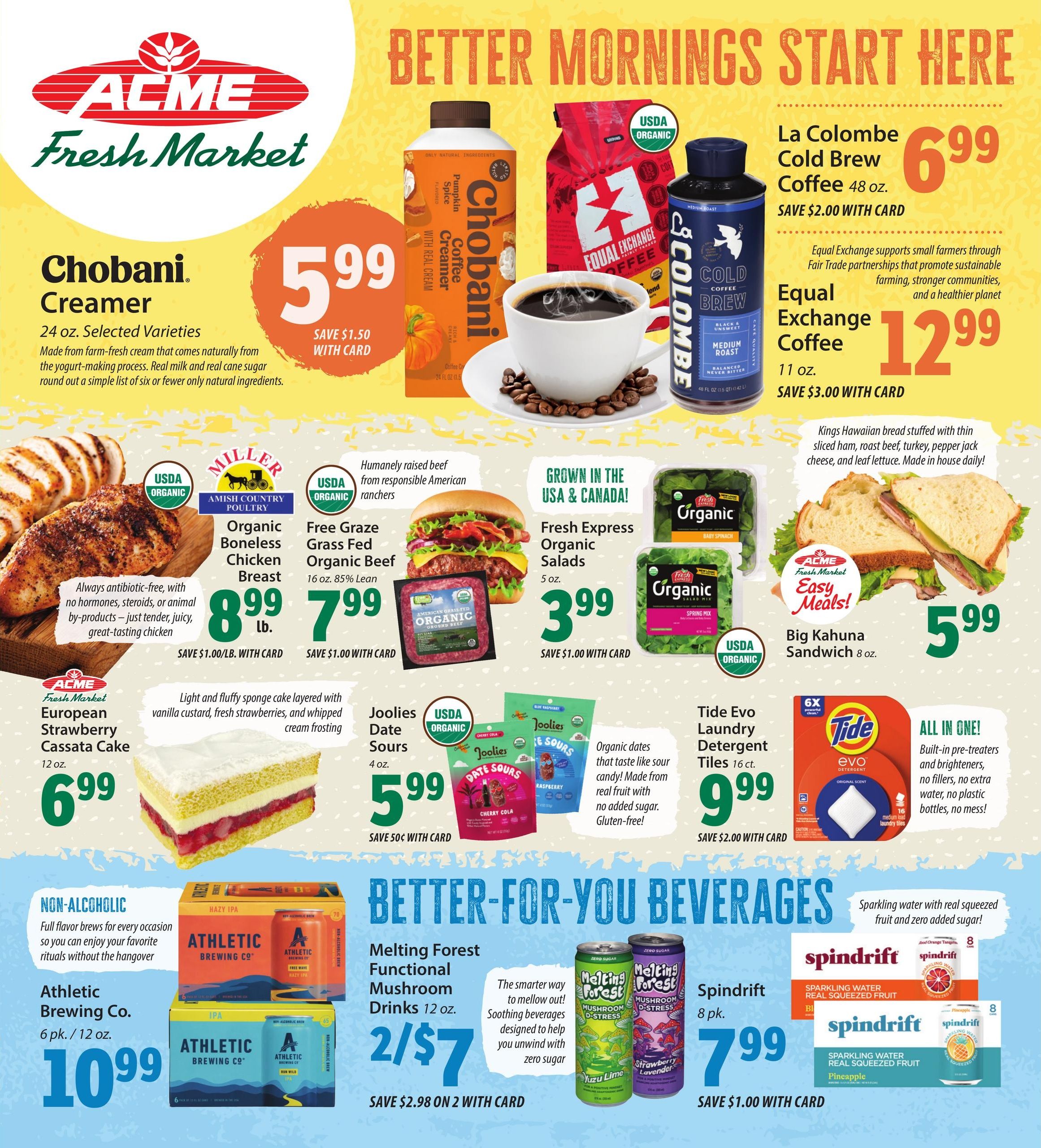 Acme Fresh Market Secondary Promotions Weekly Ad September 17 - October 14, 2026