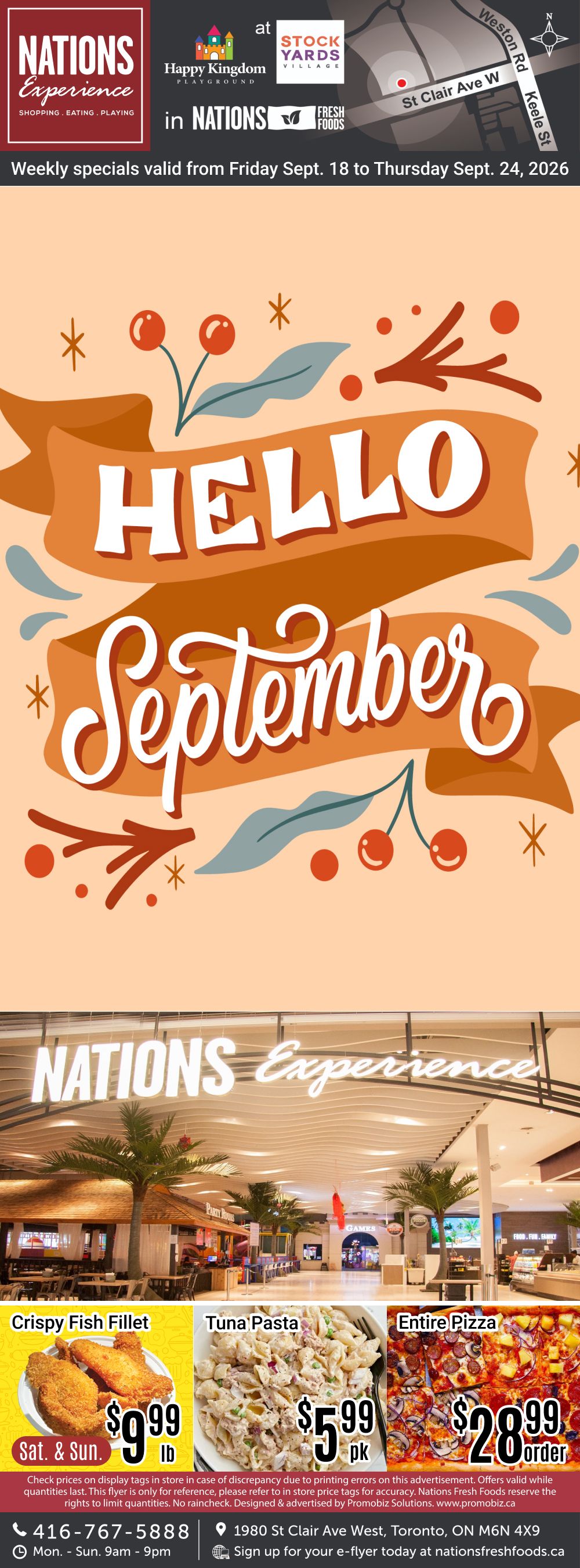 Nations Fresh Foods (Toronto) Flyer September 18 to 24