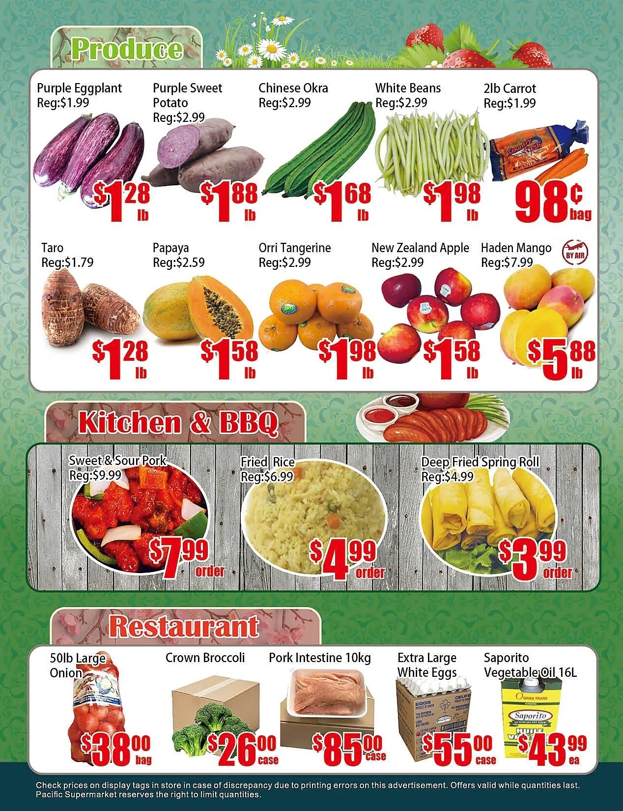 Pacific Fresh Food Market (North York) Flyer September 18 to 24