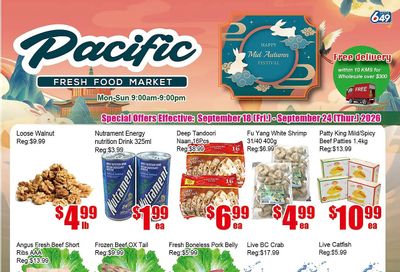 Pacific Fresh Food Market (Pickering) Flyer September 18 to 24