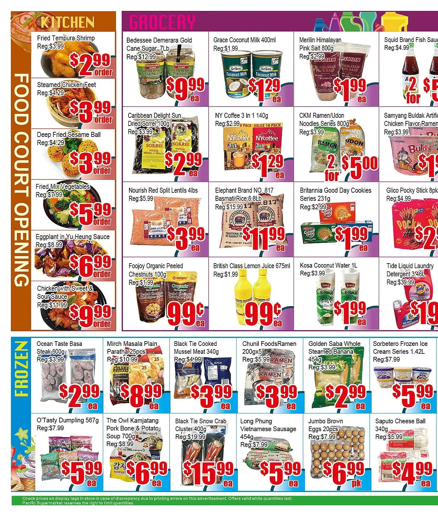 Pacific Fresh Food Market (Pickering) Flyer September 18 to 24