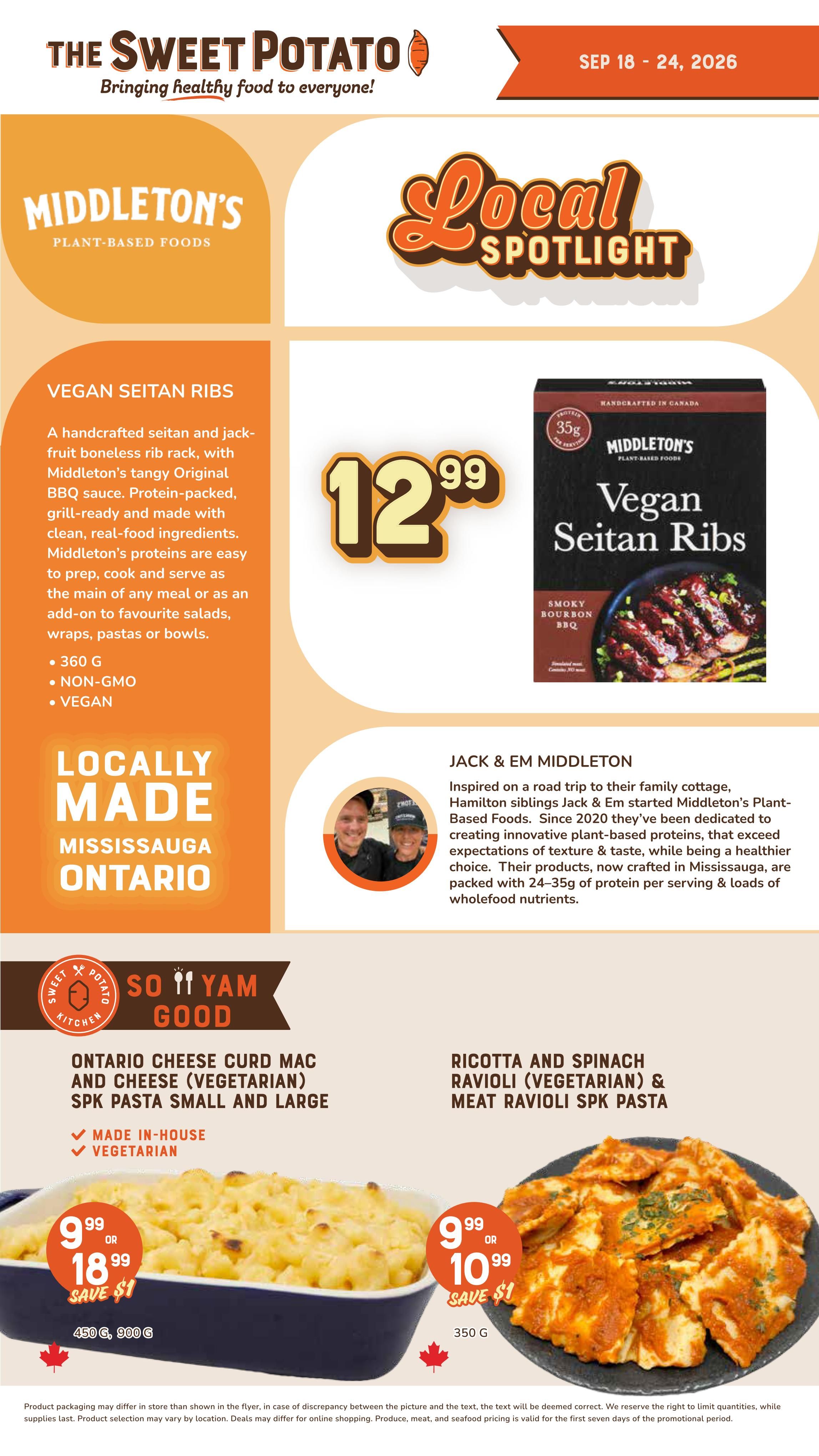 The Sweet Potato Flyer September 18 to 24
