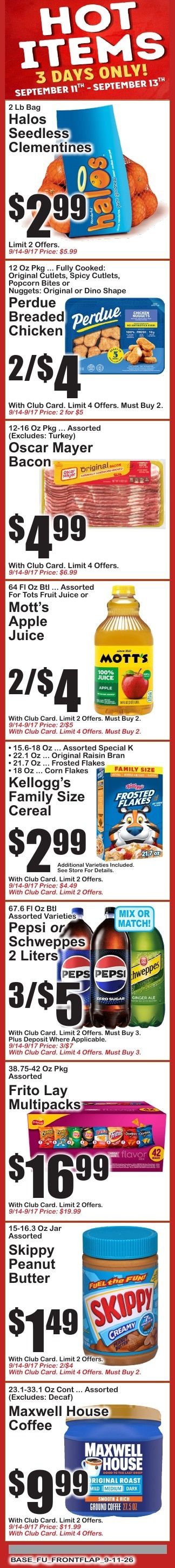 Market Fresh Supermarkets Weekly Ad September 18 - 24, 2026