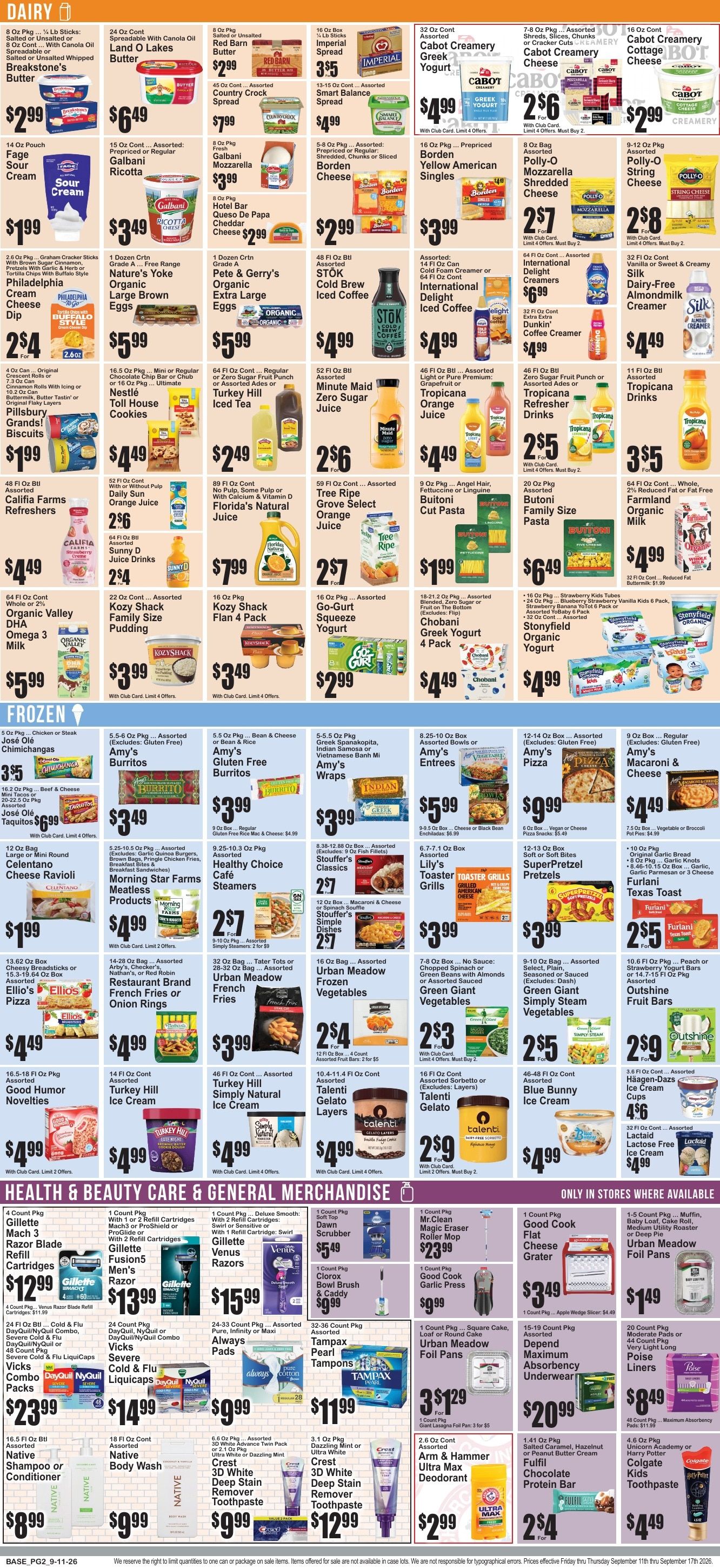 Market Fresh Supermarkets Weekly Ad September 18 - 24, 2026
