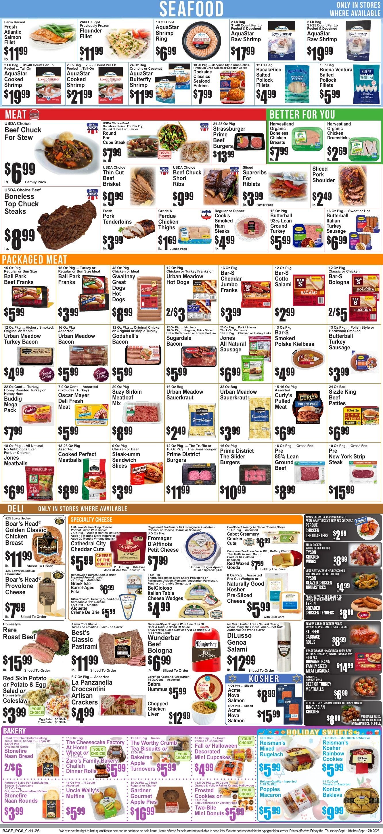 Market Fresh Supermarkets Weekly Ad September 18 - 24, 2026