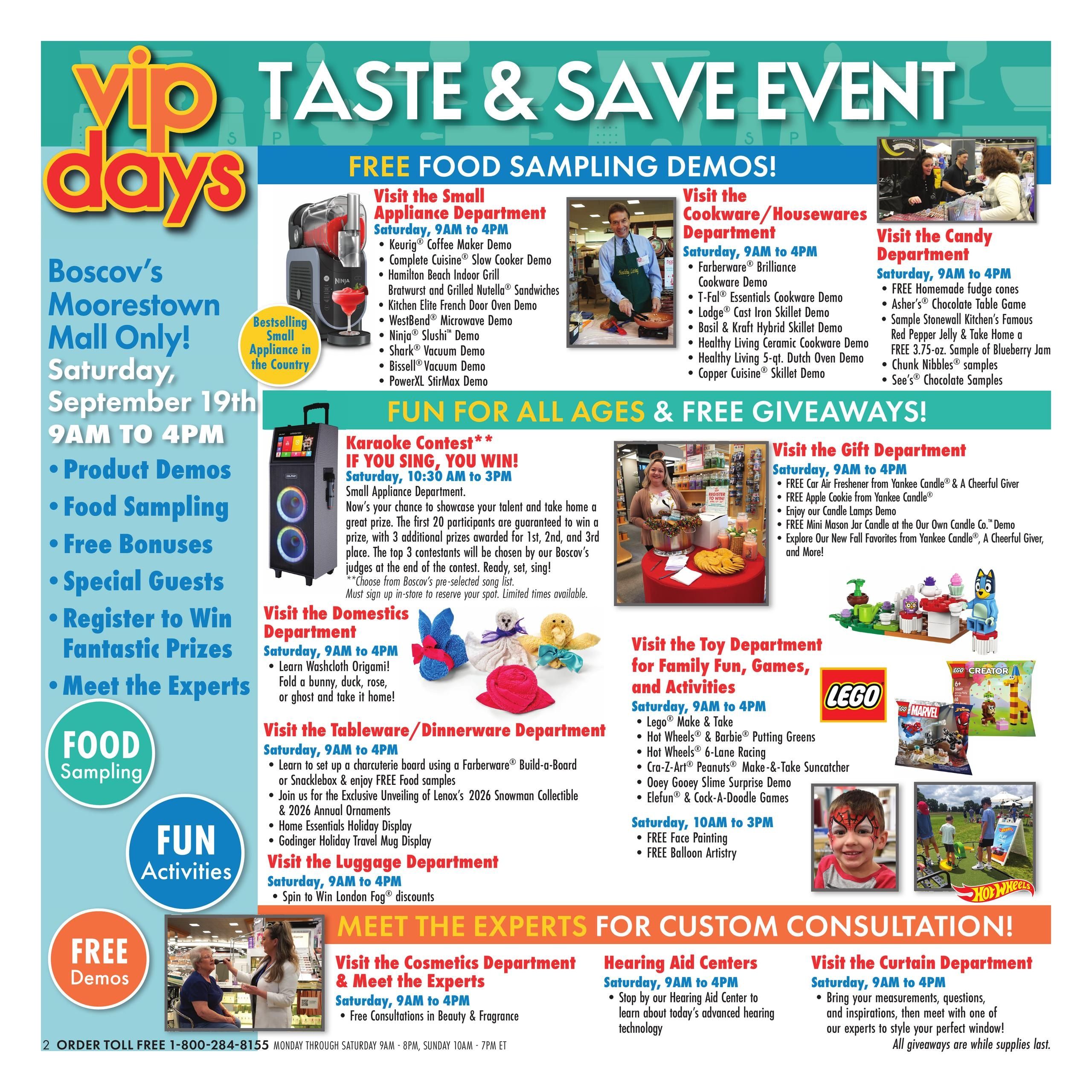 Boscov's (Haddonfield Area, NJ) Boscov’s Weekly Weekly Ad September 17 - 19, 2026