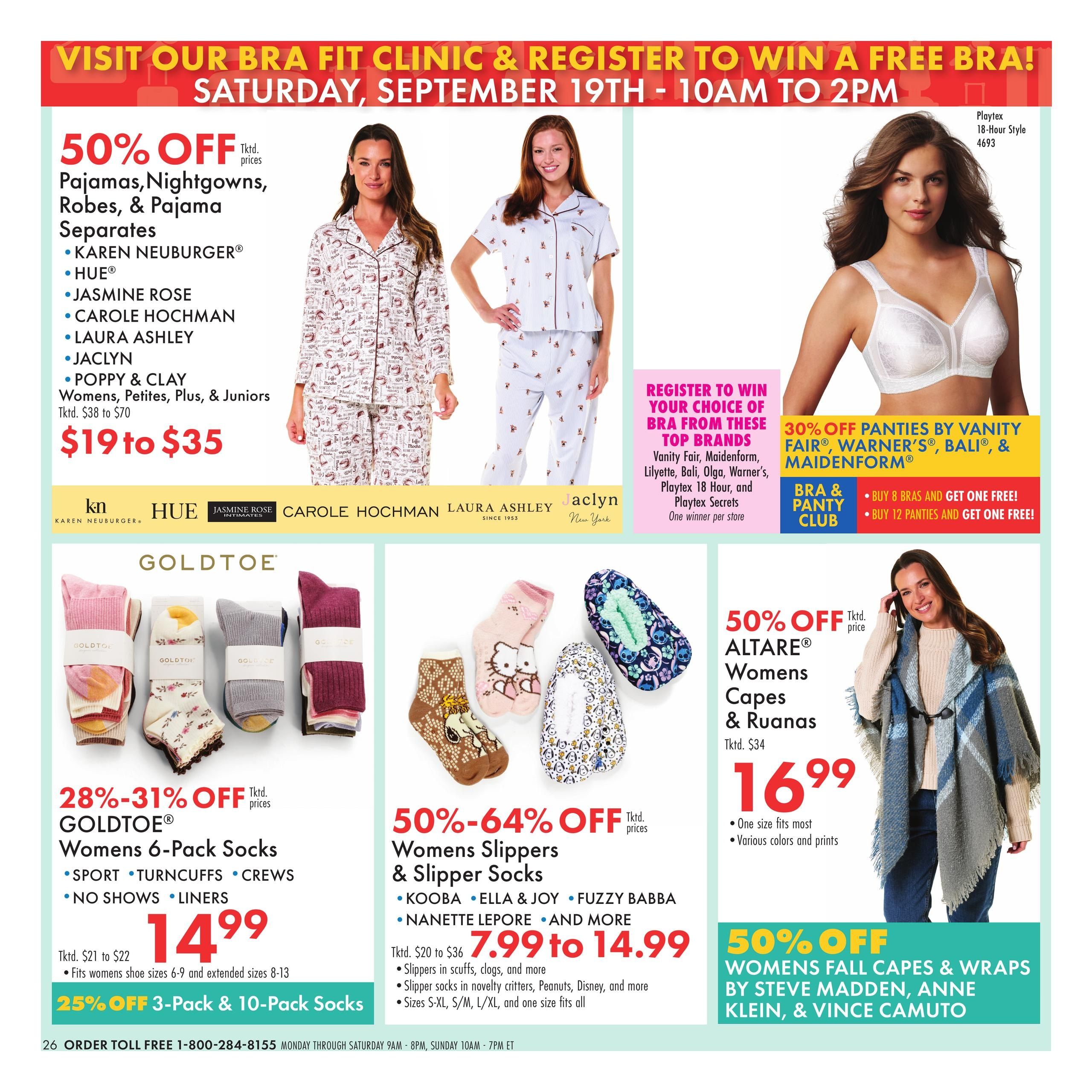 Boscov's (Haddonfield Area, NJ) Boscov’s Weekly Weekly Ad September 17 - 19, 2026