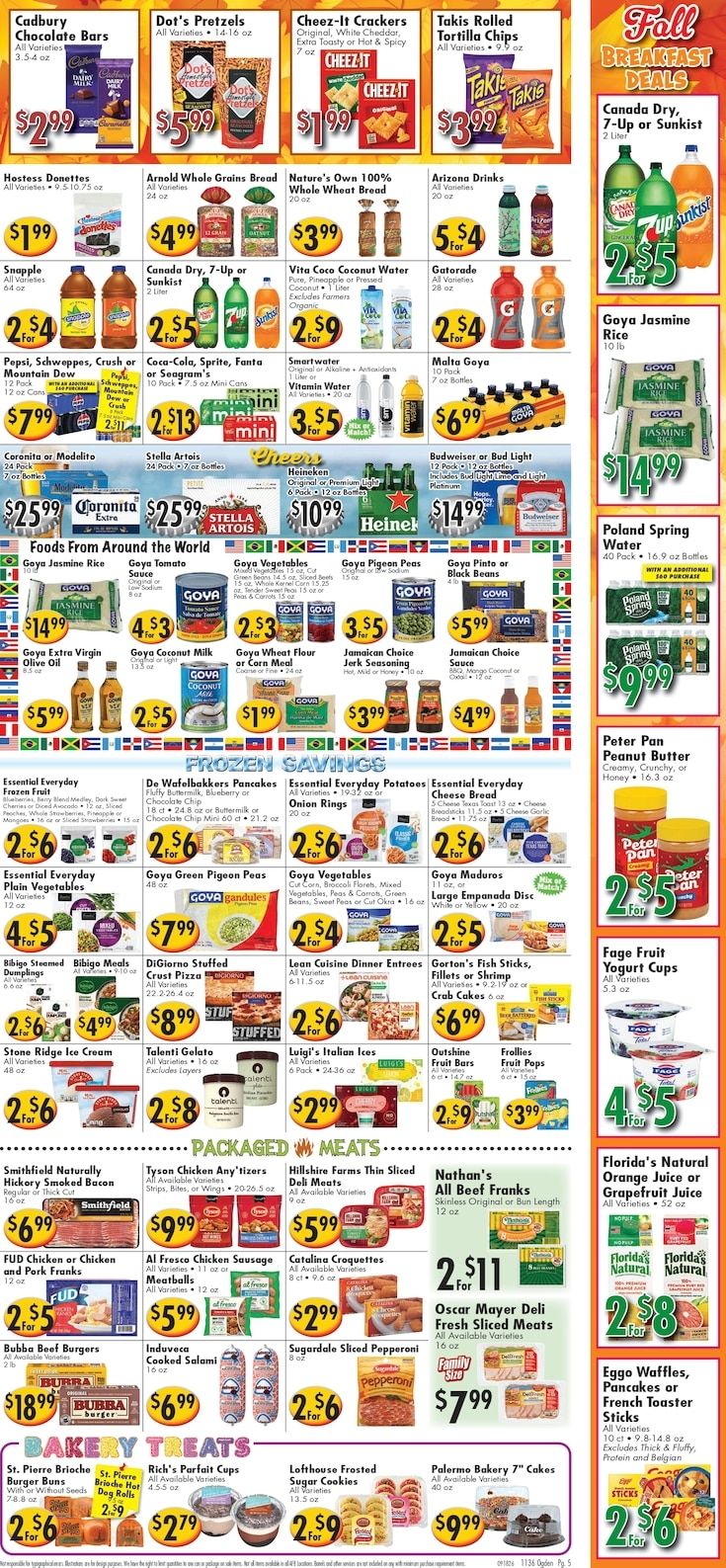 Ideal Food Basket (Bronx, NY) Weekly Ad September 18 - 24, 2026