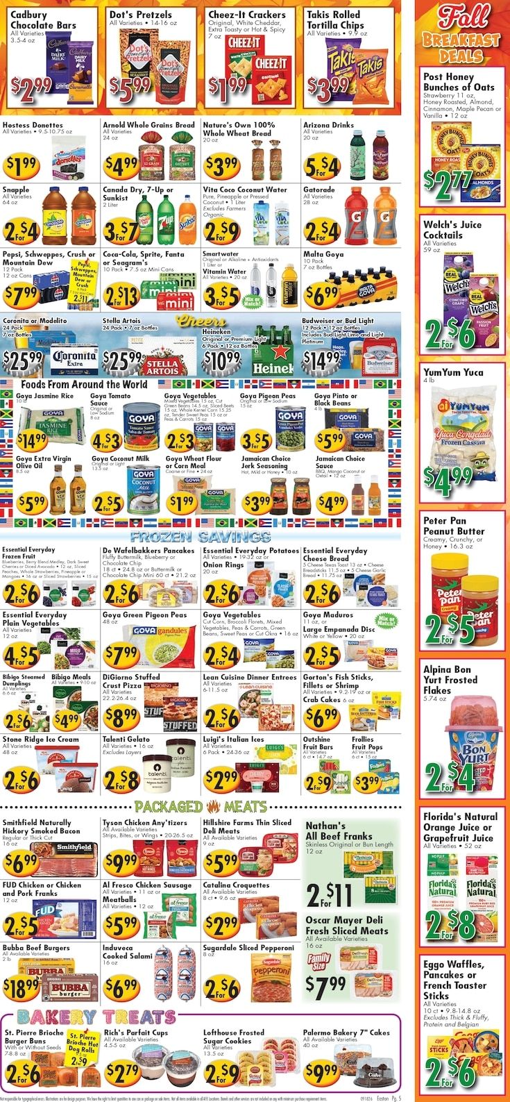 Ideal Food Basket (Easton, PA) Weekly Ad September 18 - 24, 2026