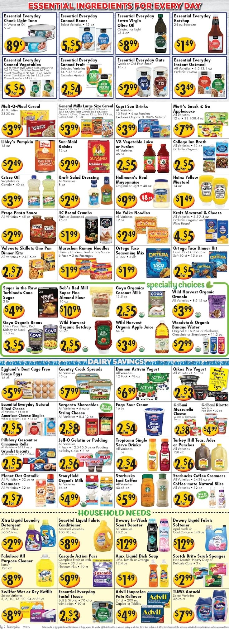 Ideal Food Basket (Farmingdale, NY) Weekly Ad September 18 - 24, 2026
