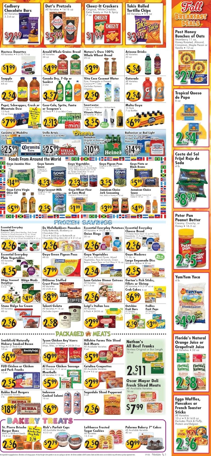 Ideal Food Basket (Philadelphia, PA) Weekly Ad September 18 - 24, 2026