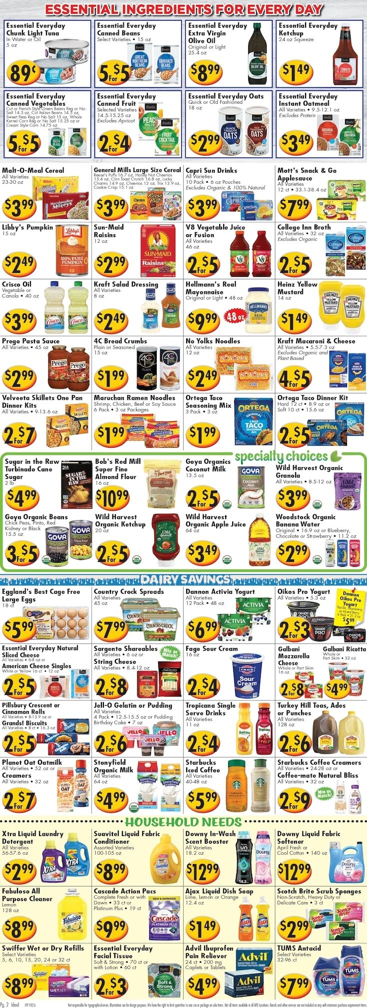 America's Food Basket (Connecticut, Rhode Island) Weekly Ad September 18 - 24, 2026