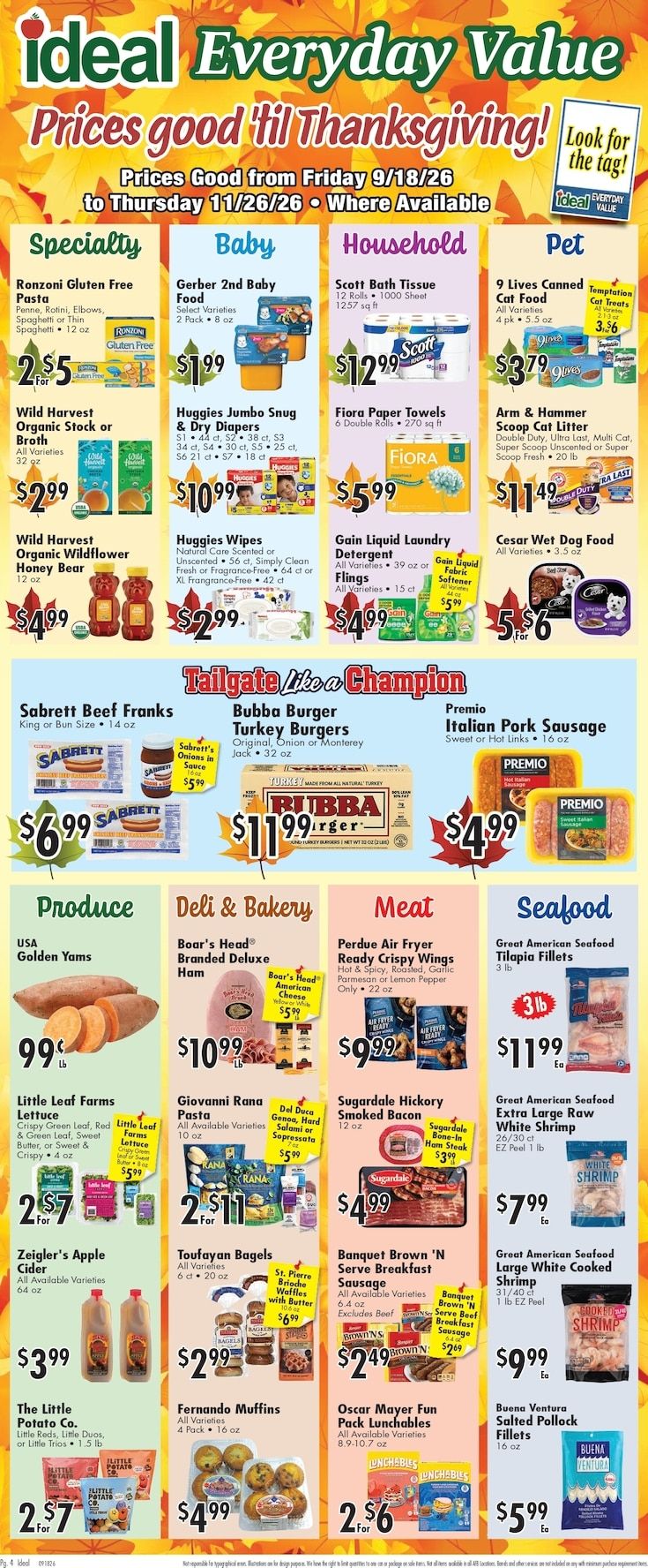 America's Food Basket (Connecticut, Rhode Island) Weekly Ad September 18 - 24, 2026