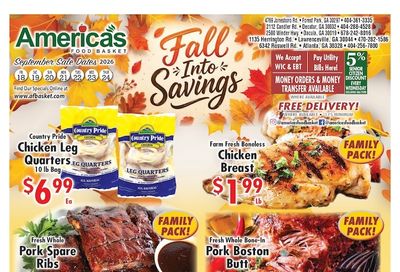 America's Food Basket (Georgia) Weekly Ad September 18 - 24, 2026