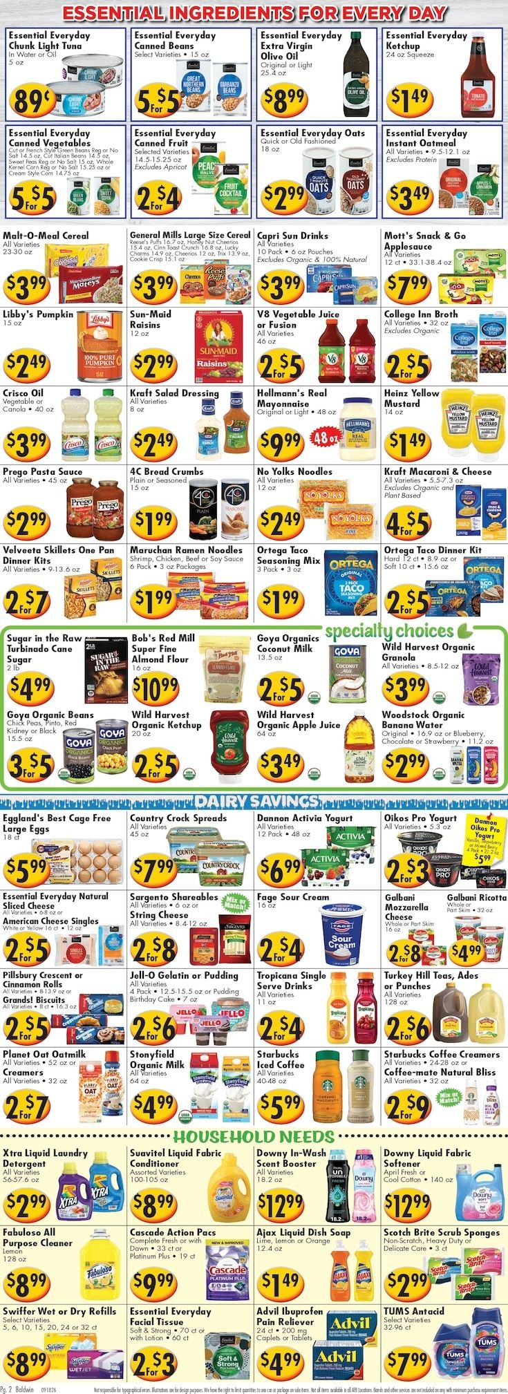 America's Food Basket (Merrick, NY) Weekly Ad September 18 - 24, 2026