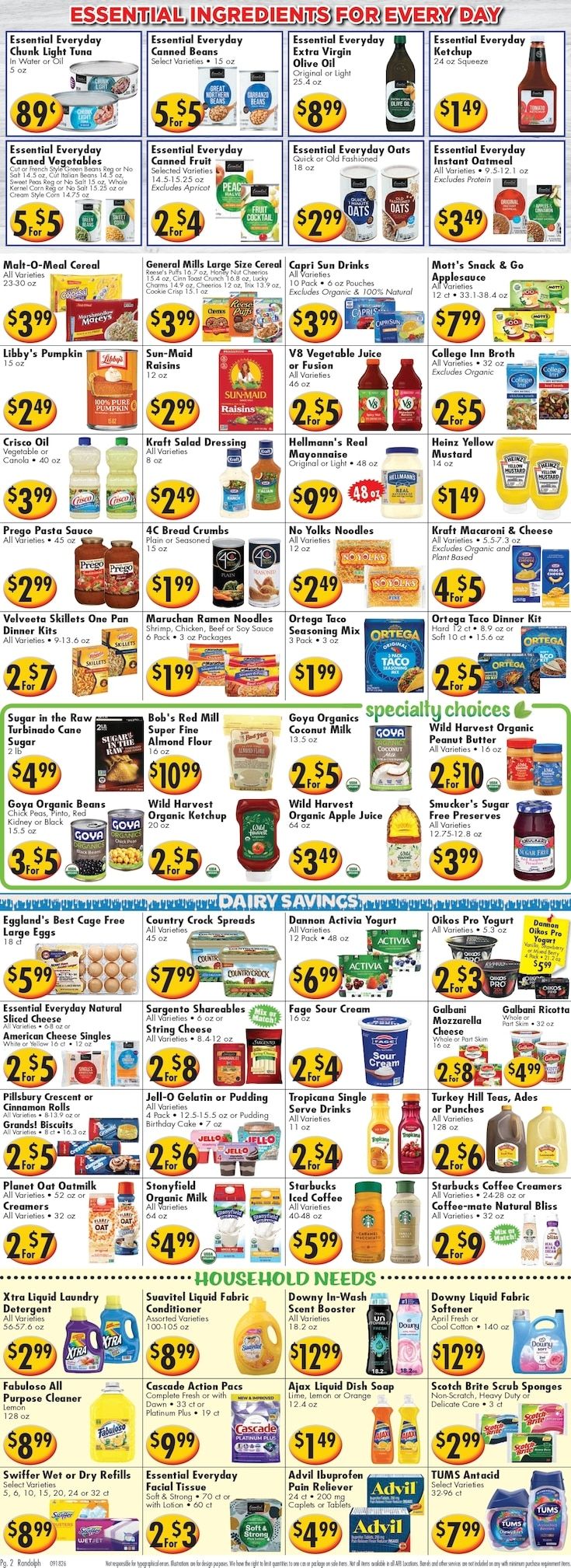 America's Food Basket (Randolph, MA) Weekly Ad September 18 - 24, 2026