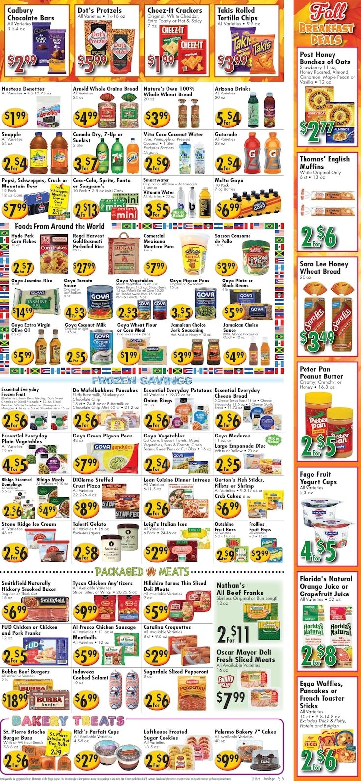 America's Food Basket (Randolph, MA) Weekly Ad September 18 - 24, 2026