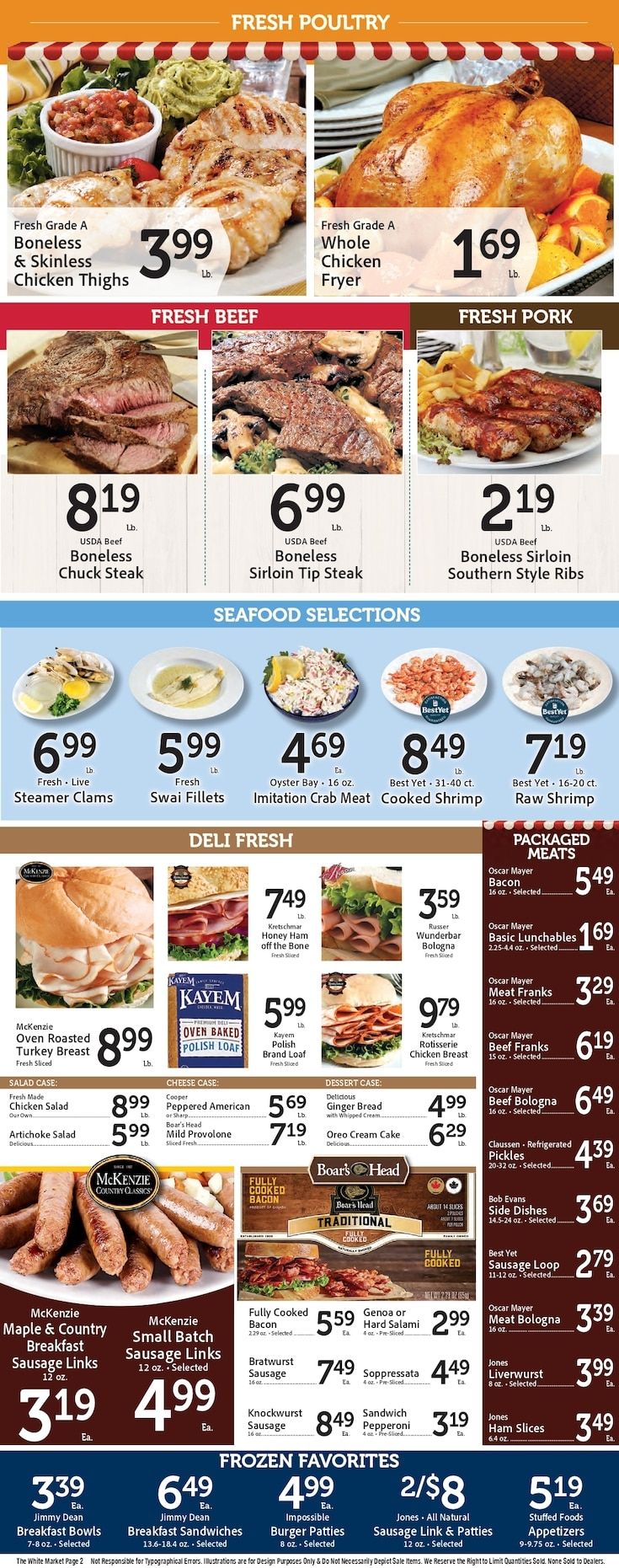 The White Market Weekly Ad September 18 - 24, 2026