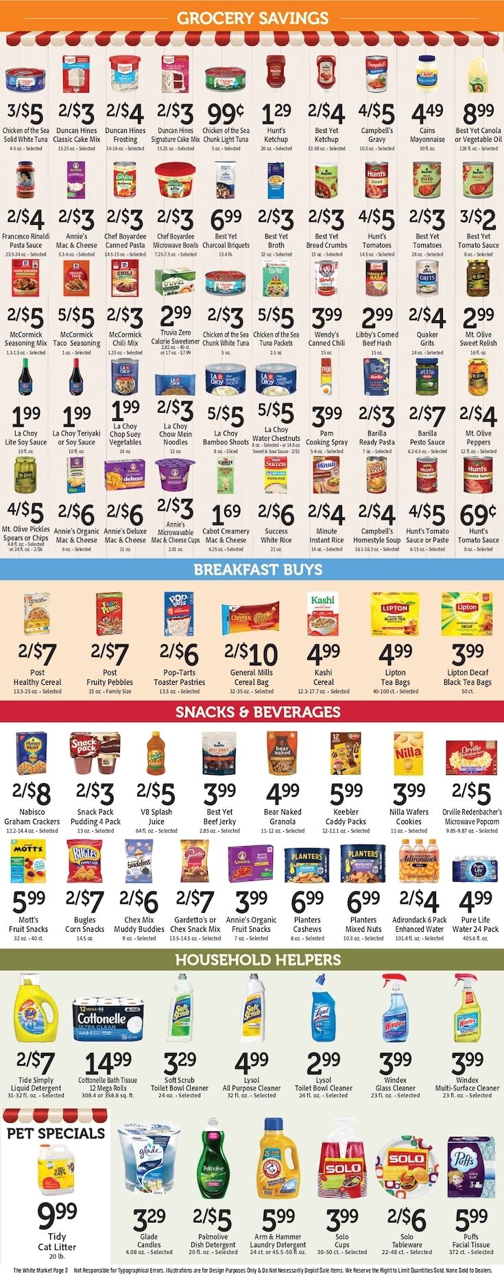 The White Market Weekly Ad September 18 - 24, 2026