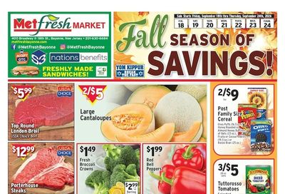 Met Fresh Weekly Ad September 18 - 24, 2026