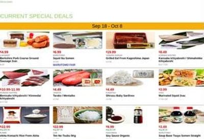 Mitsuwa Marketplace (Allen Area, TX) Weekly Ad September 18 - October 8, 2026