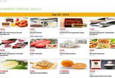 Mitsuwa Marketplace (San Jose Area, CA) Weekly Ad September 18 - October 8, 2026