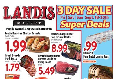 Landis Weekly Ad September 18 - 24, 2026