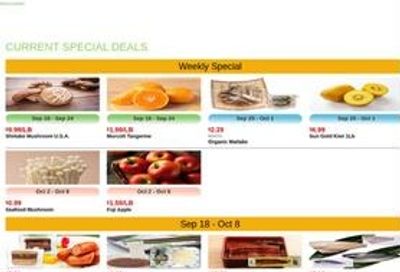 Mitsuwa Marketplace (Long Beach-Torrance Area, CA) Weekly Ad September 18 - 24, 2026