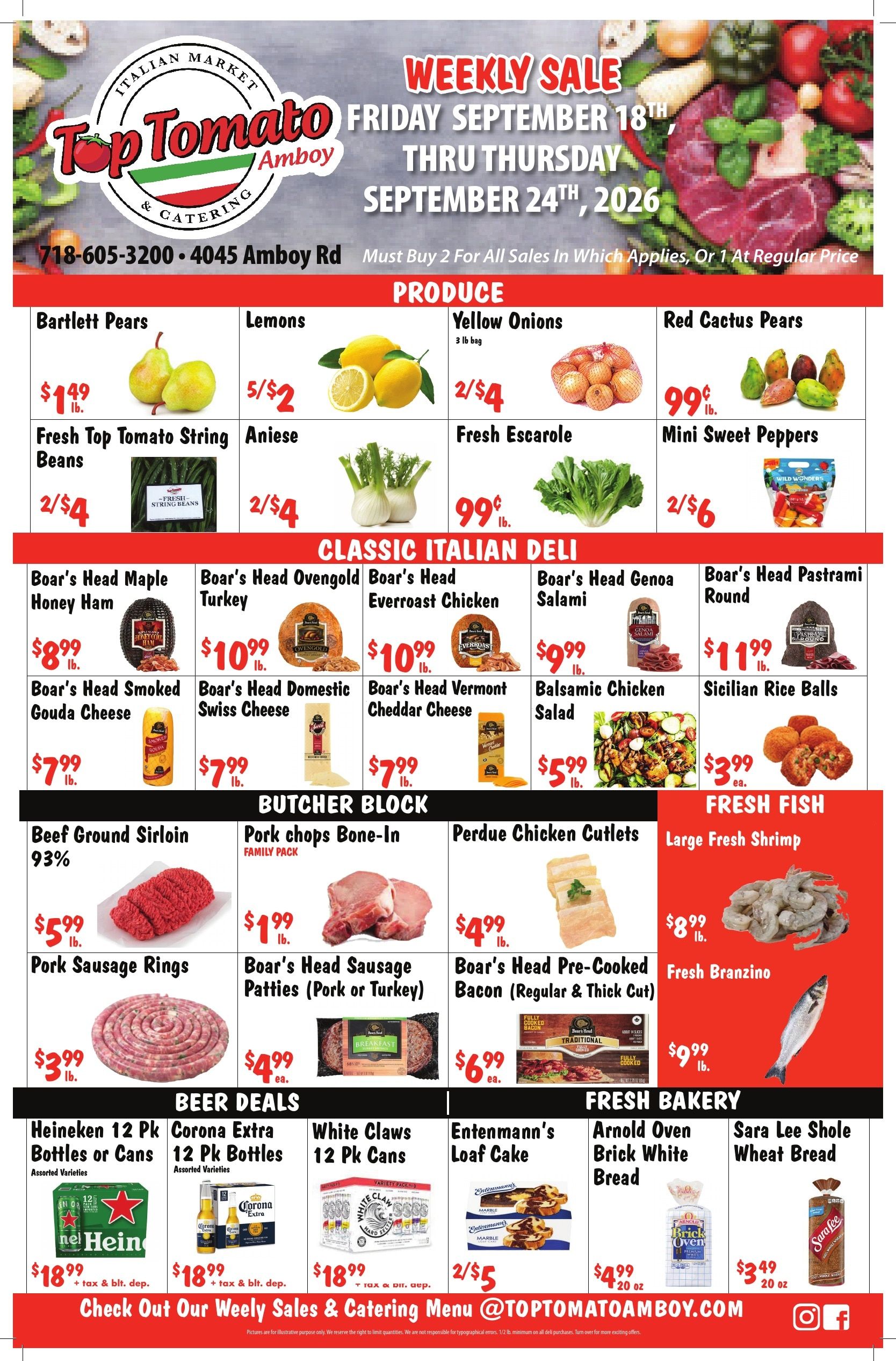Top Tomato Amboy Weekly Ad September 18 - 24, 2026