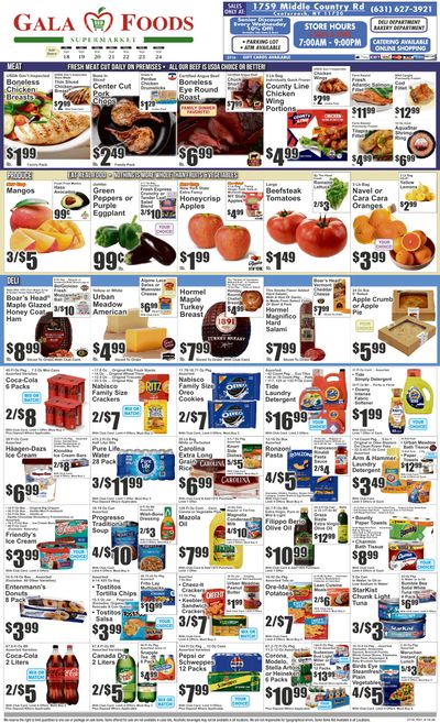 Gala Foods (1759 Middle Country Road, Unit 1, Centereach, NY) Key Food 09/18 - 09/24 Preview Weekly Ad September 18 - 24, 2026