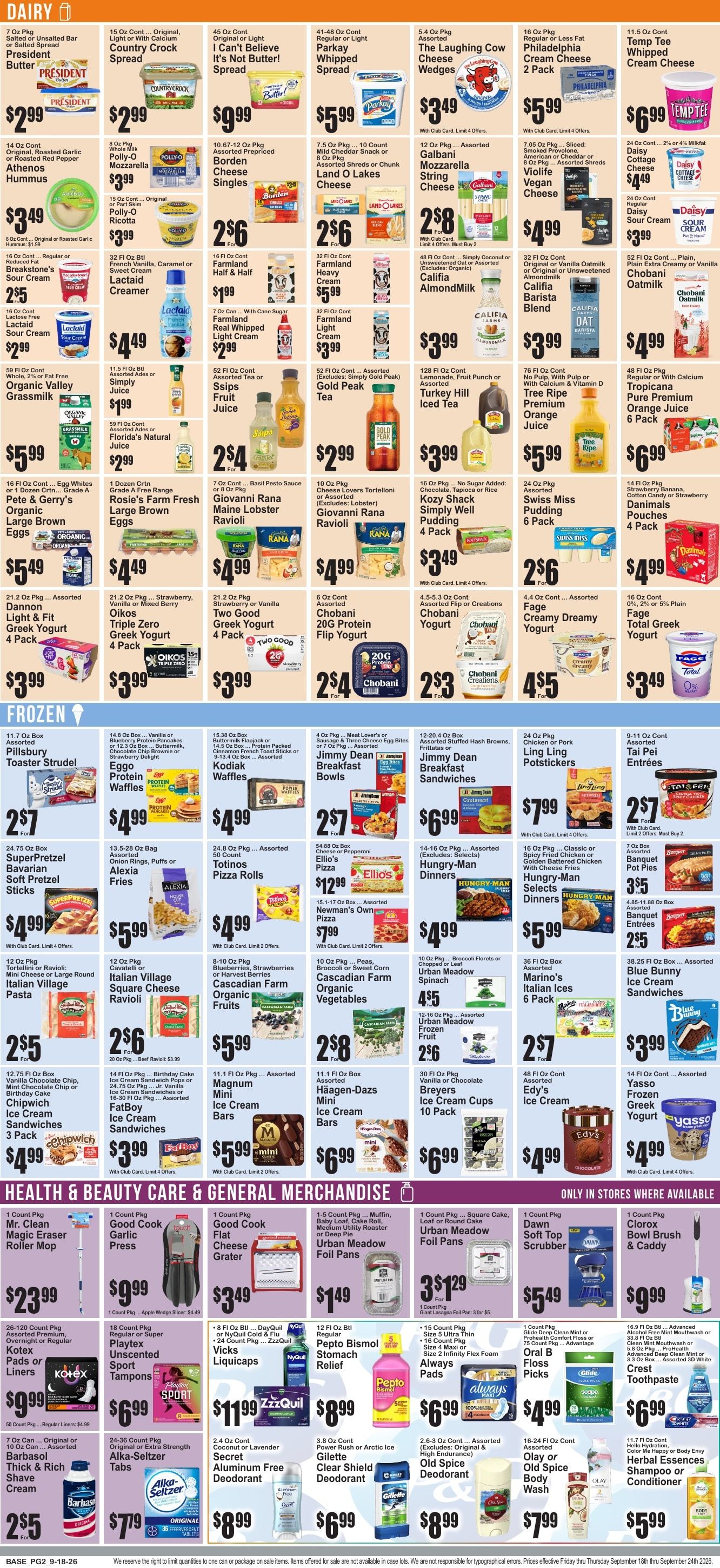 Market Fresh Supermarkets (Staten Island, NY) Weekly Ad September 18 - 24, 2026