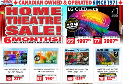 2001 Audio Video Flyer September 18 to 24