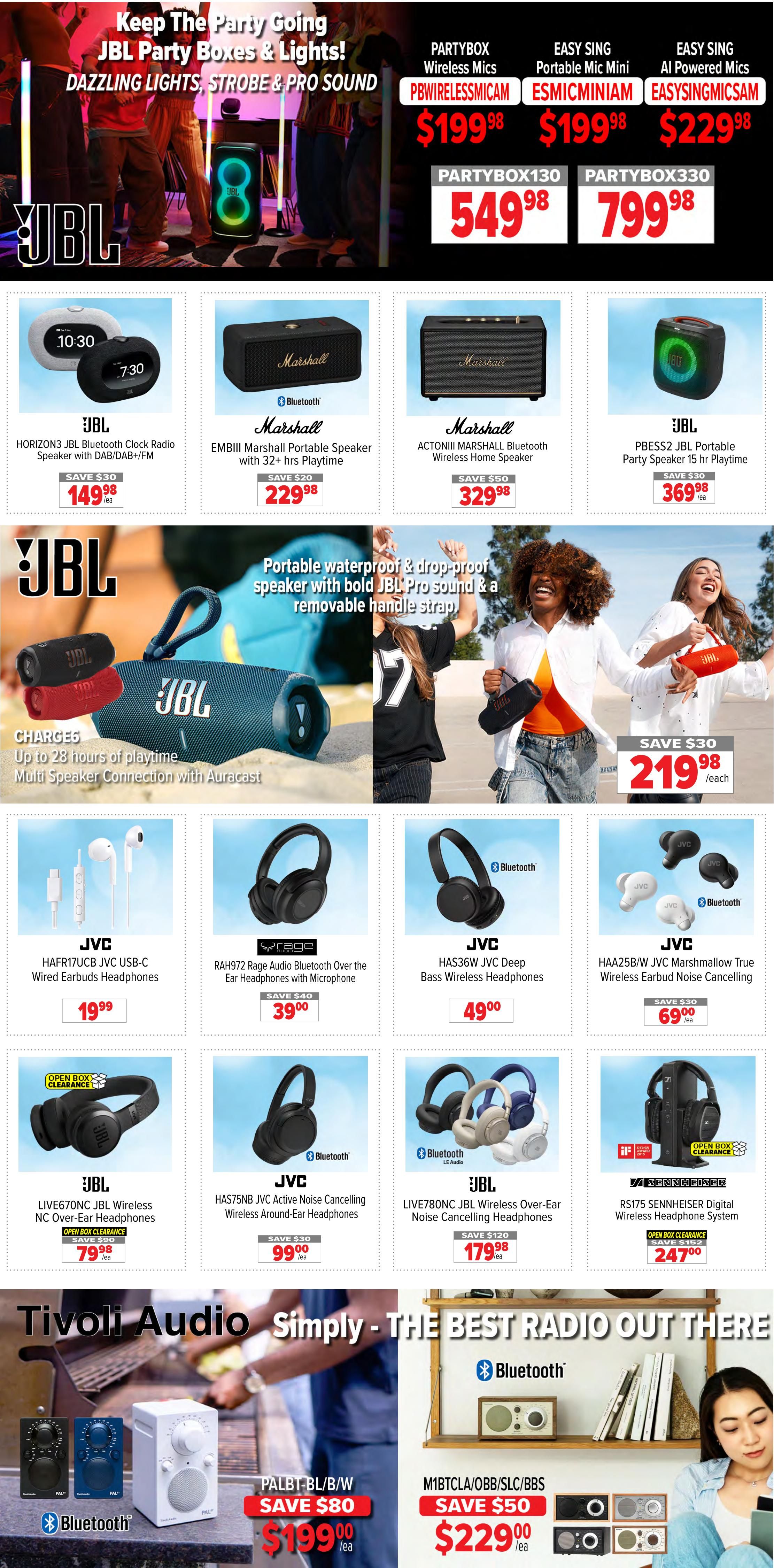 2001 Audio Video Flyer September 18 to 24