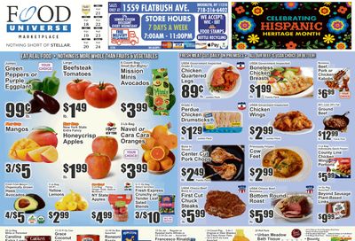 Food Universe (1559 Flatbush Avenue, Brooklyn, NY) Weekly Ad September 18 - 24, 2026