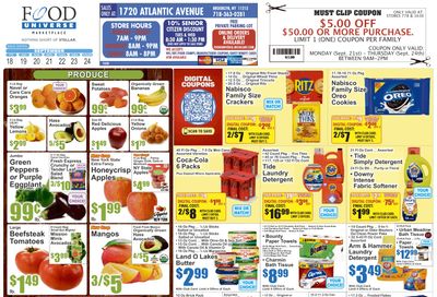Food Universe (1720 Atlantic Ave., Brooklyn, NY) Weekly Ad September 18 - 24, 2026