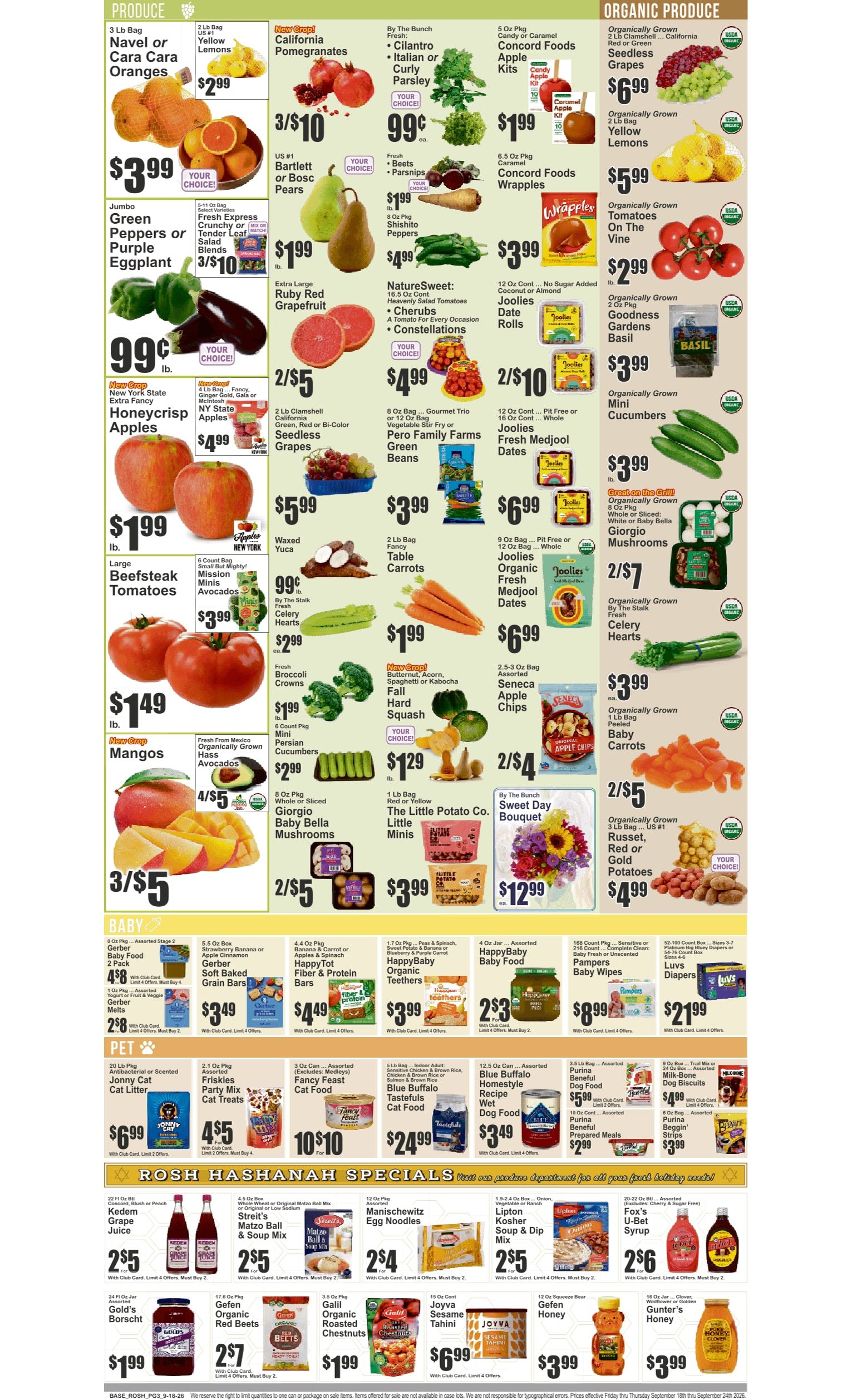 Food Universe (2424 Flatbush Ave., Brooklyn, NY) Weekly Ad September 18 - 24, 2026