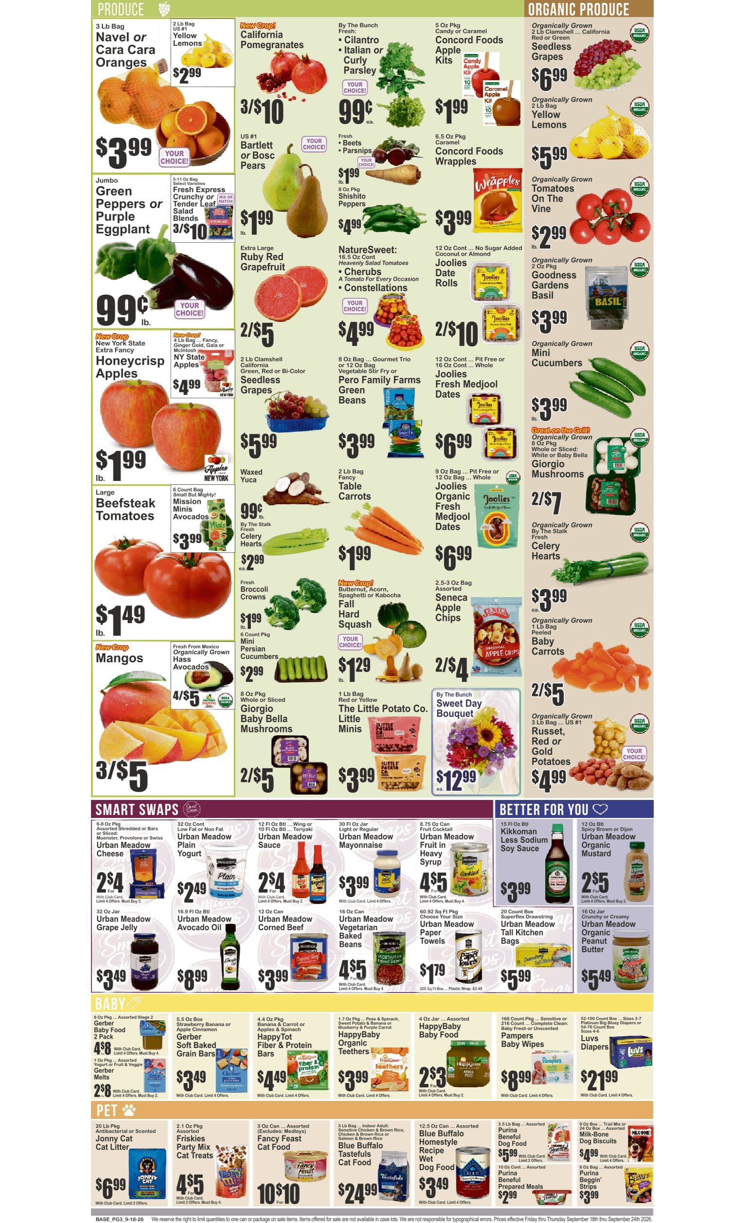 Food Universe (248 East 174th Street, Bronx, NY) Weekly Ad September 18 - 24, 2026