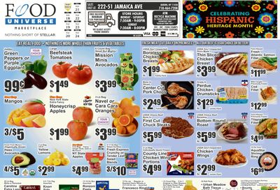 Food Universe (Queens Village, NY) Weekly Ad September 18 - 24, 2026