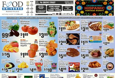 Food Universe (Waterbury, CT) Weekly Ad September 18 - 24, 2026