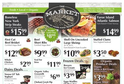 The Market at Pound Ridge Square Weekly Ad September 18 - 24, 2026