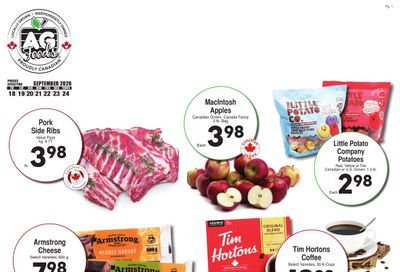 AG Foods Flyer September 18 to 24