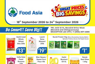 FoodAsia Flyer September 18 to 24