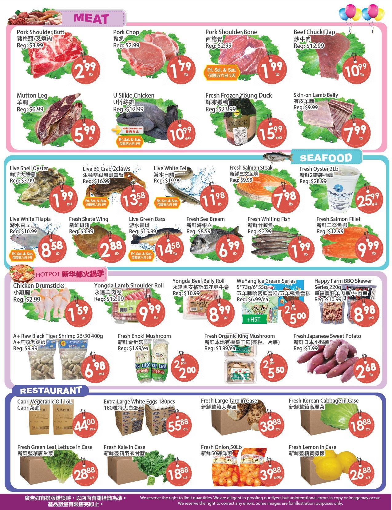 Fresh Palace Supermarket Flyer September 18 to 24
