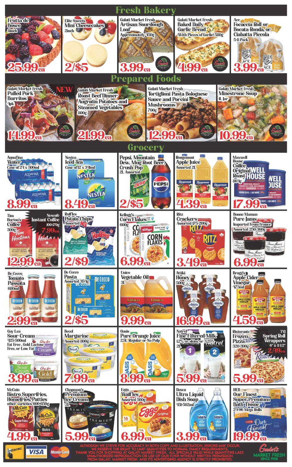 Galati Market Fresh Flyer September 18 to October 1