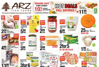 Arz Fine Foods Flyer September 18 to 24