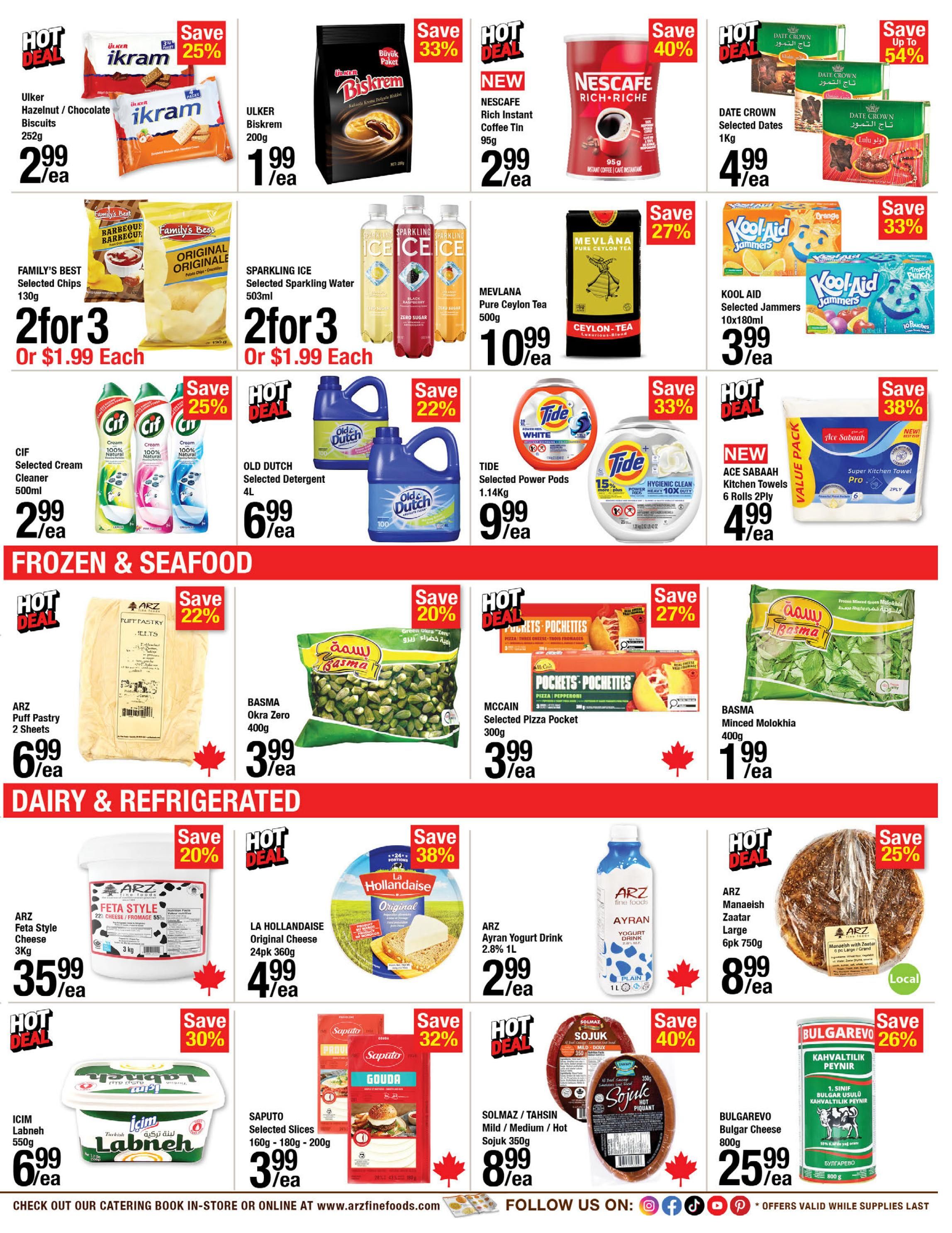 Arz Fine Foods Flyer September 18 to 24